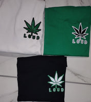 Loud Sativa Fleece Pullover Hood